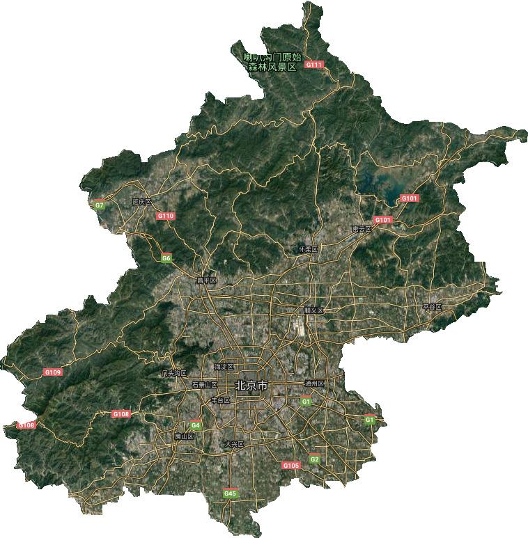 北京市卫星地图离线包下载