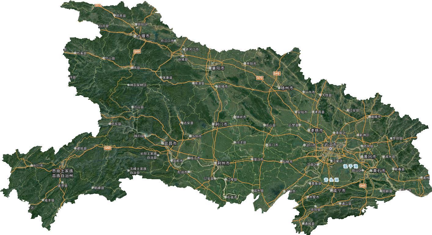 湖北省谷歌高清卫星地图下载(百度网盘离线包下载)